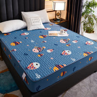 HKM-770899 Polyester Cotton Mattress Cover with Reactive Printing - Available in Various Colors