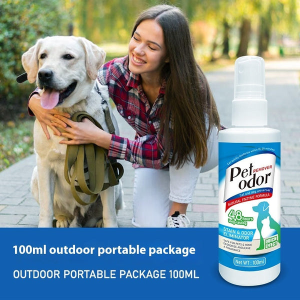 HKM-7709117 Indoor Pet Deodorant Spray for Urine Removal - 100ml Freshener