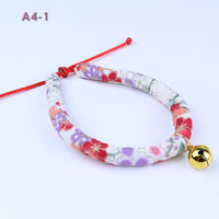 HKM-7709245 Pet Collar Bell Ornaments for Cats and Small Dogs - Adjustable Sizes XS to L