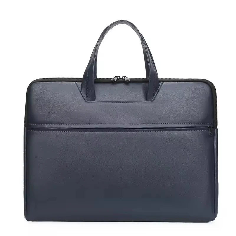 HKM-770963 Large Capacity Waterproof Laptop Sleeve Bag for Men - Professional Briefcase for Notebook and Business Essentials