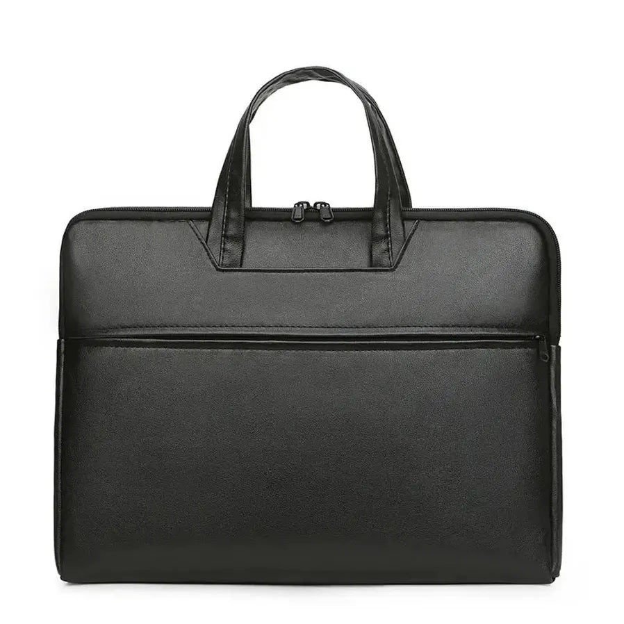 HKM-770963 Large Capacity Waterproof Laptop Sleeve Bag for Men - Professional Briefcase for Notebook and Business Essentials
