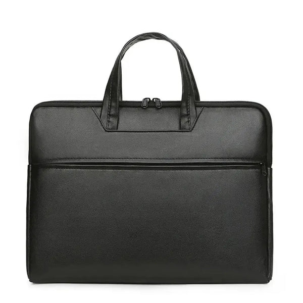 HKM-770963 Large Capacity Waterproof Laptop Sleeve Bag for Men - Professional Briefcase for Notebook and Business Essentials