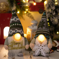 HKM-771027 Creative Christmas Decorations - Lighted Christmas Dwarf Figures