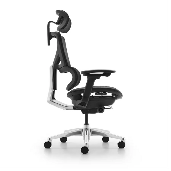 HKM-771027 Ergonomic Adjustable Swivel Office Chair with Massage Features and Mesh Design