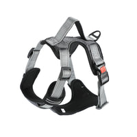 HKM-7710525 Adjustable Dog Chest Strap with Hand-Holding Rope in Multiple Colors