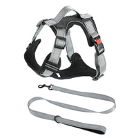 HKM-7710525 Adjustable Dog Chest Strap with Hand-Holding Rope in Multiple Colors
