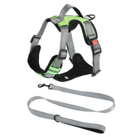 HKM-7710525 Adjustable Dog Chest Strap with Hand-Holding Rope in Multiple Colors