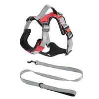HKM-7710525 Adjustable Dog Chest Strap with Hand-Holding Rope in Multiple Colors