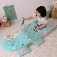 HKM-771411 Cotton Cartoon Anti-Kick Sleeping Bag for Babies - 150cm x 75cm