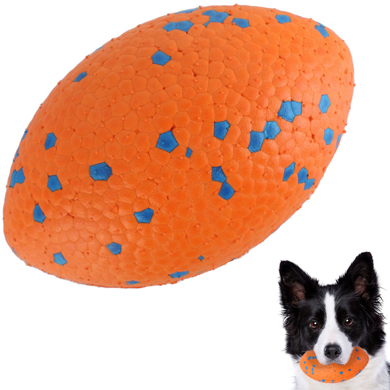 HKM-7714493 Durable Large Rugby Balls for Heavy Chewers - 14x9cm, 105g