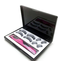 HKM-771475 Handmade Cotton Thread Stem Magnetic False Eyelashes