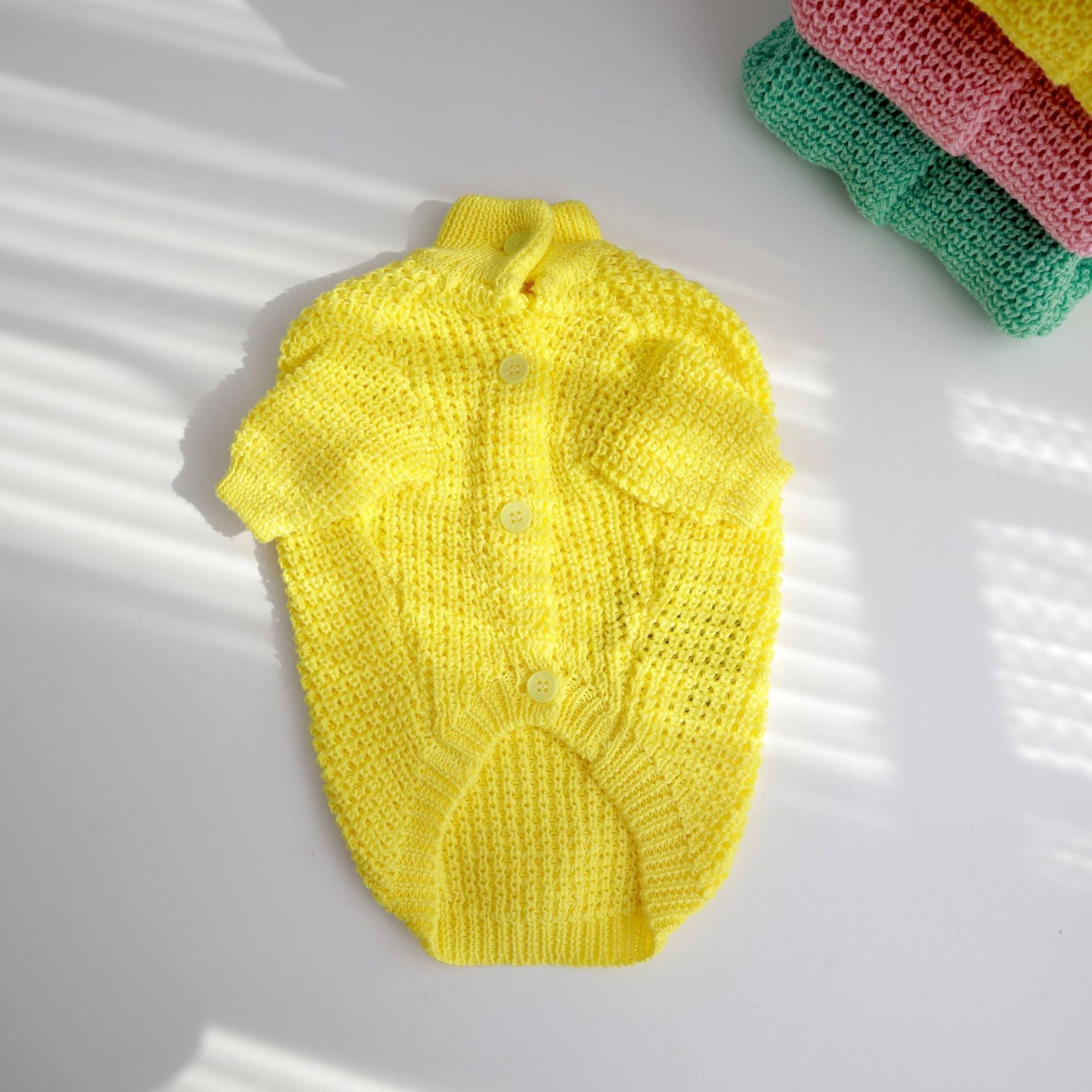 HKM-7715005 Cozy Cotton Sweater for Small and Medium Dogs in Multiple Colors