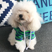 HKM-7715389 Casual Pet Striped Sweater for All Breeds, Soft Cotton Material