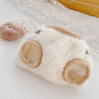 HKM-7717565 Cute Japanese and Korean Style Thickened Teddy Bichon Vest for Pets in Beige with Bow