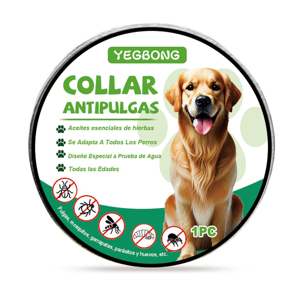 HKM-7718973 Pet Adjustable Deworming Collar for Insect Protection - Size 8.3x8.3x2.8cm