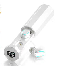 HKM-771923 Bluetooth Headset with Charging Case - 5-6 Hours Music Time, 4 Charging Cycles, Compact Design