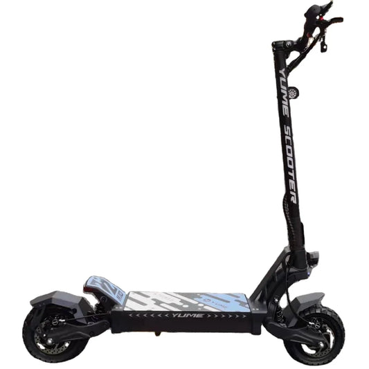HKM-771923 YUME M10 Electric Scooter 250W Dual Motors 15mph Max Speed 10-inch Off-Road Tires Foldable for Adults
