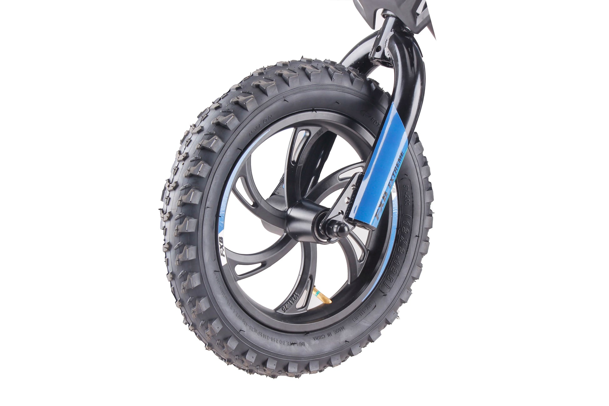 HKM-771987 12 Inch Kids Balance Bike with 250W Motor, Aluminum Alloy Frame, and Disc Brake for Ages 3-6