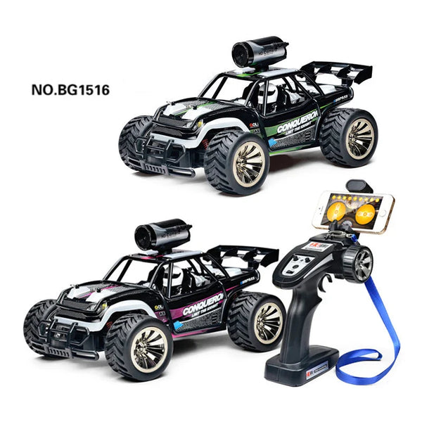 HKM-771987 Multi-Color 1/16 Off-Road Remote Control Car with HD Camera for Kids and Adults