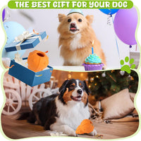 HKM-7720253 Durable Interactive Dog Toy for Fetch and Chewing, Treat-Dispensing Natural Rubber Toy for Small to Medium Breeds