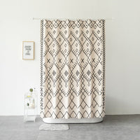 HKM-772051 Waterproof Polyester Shower Curtain Partition - Soft Touch, Anti-Penetration, Various Sizes