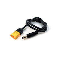 HKM-772115 XT60 to DC 5.5mm x 2.5mm Power Cord – 0.5m Dual Core 22 AWG Adapter Cable