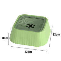 HKM-7722941 Floating Pet Water Bowl with Anti-Tip Design and Large Capacity for Dogs and Cats