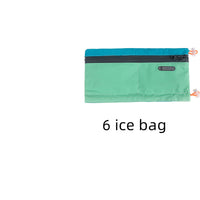 HKM-7723325 Cooling Scarf for Dogs – Green and Orange Options, Size M/L/XL, Quick-Drying Polyester with Ice Packs