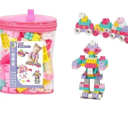 HKM-772563 Children's Large Particle Building Blocks Set - Educational DIY Construction Toy for Ages 2 and Up