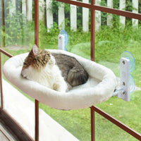 HKM-7726781 Cat Nest with Sun Glass Hanging Sucker - Three Sizes Available in White and Gray