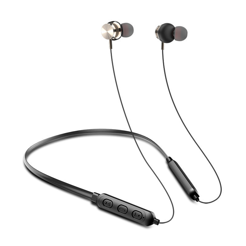 HKM-772755 Magnetic Wireless Neck Headset with Bluetooth 5.0, Call & Music Support, NFC Function