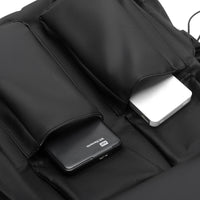 HKM-772947 Large Capacity 17 Inch Polyester Travel Backpack for Men and College Students