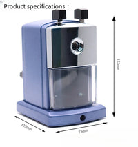 HKM-773011 Manual Metal Pencil Sharpener for Students and Children - Ideal for Primary School Use