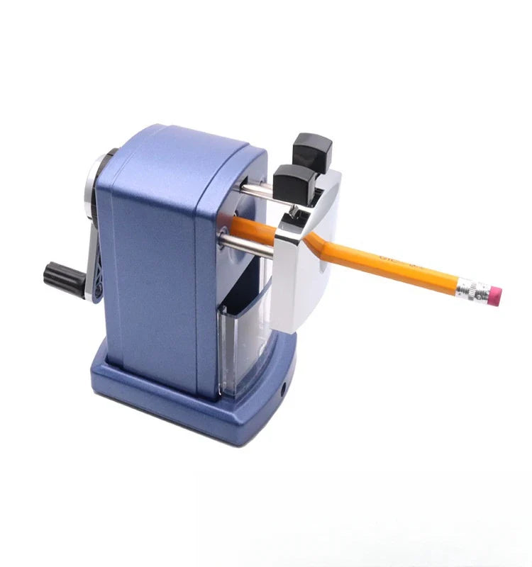 HKM-773011 Manual Metal Pencil Sharpener for Students and Children - Ideal for Primary School Use