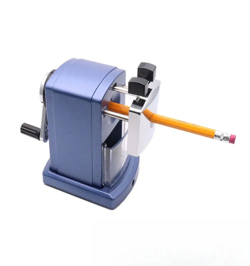 HKM-773011 Manual Metal Pencil Sharpener for Students and Children - Ideal for Primary School Use
