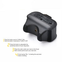 HKM-7730493 Adjustable Automatic Bark Control Collar for Small to Large Dogs, Beep & Shock Modes, 5 Sensitivity Levels, Test Light Included