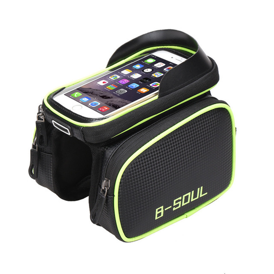 HKM-773075 Bicycle Cell Phone Pouch with Touchscreen Compatibility