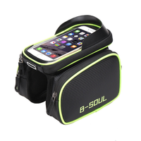 HKM-773075 Bicycle Cell Phone Pouch with Touchscreen Compatibility