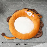 HKM-7732541 Warm and Soft Pet Bed for Cats - Cozy Indoor Kennel with Cloth Material