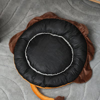 HKM-7732541 Warm and Soft Pet Bed for Cats - Cozy Indoor Kennel with Cloth Material