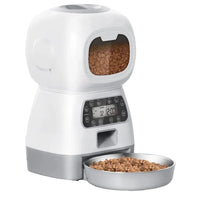HKM-773331 Smart Automatic Pet Feeder with Voice Playback and WiFi Control, 3.5L Capacity for Cats and Dogs