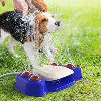 HKM-7734333 Smart Automatic Drinking Fountain for Cats and Dogs - Plastic, American Blue, 429x257x100mm