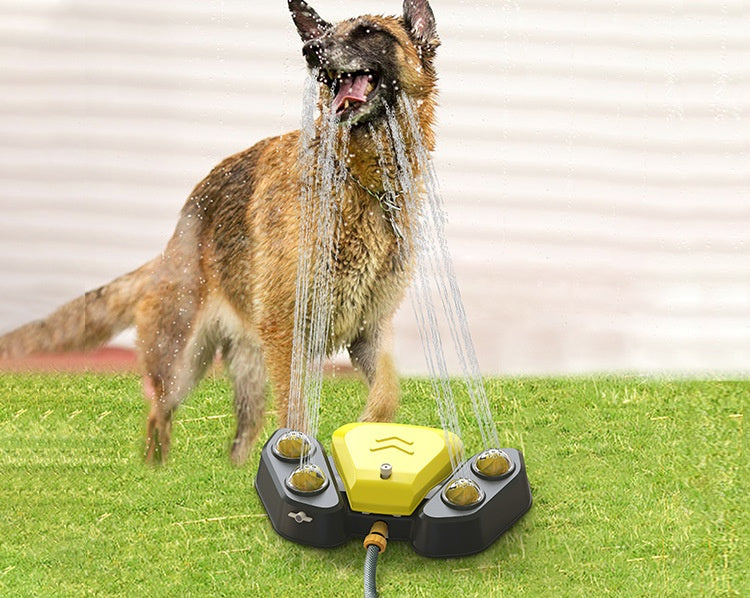 HKM-7734333 Smart Automatic Drinking Fountain for Cats and Dogs - Plastic, American Blue, 429x257x100mm