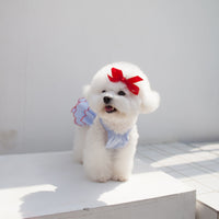 HKM-7735869 Summer Cartoon Pet Suspender Skirt Dress for Dogs in Multiple Sizes