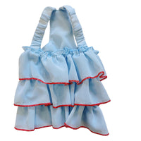 HKM-7735869 Summer Cartoon Pet Suspender Skirt Dress for Dogs in Multiple Sizes