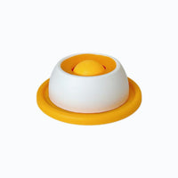 HKM-7736893 Anti-Spill Slow Feeder Cat Toy - Chew-Resistant Treat Dispenser for Boredom Relief