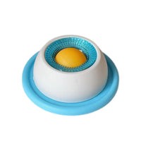 HKM-7736893 Anti-Spill Slow Feeder Cat Toy - Chew-Resistant Treat Dispenser for Boredom Relief