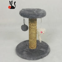 HKM-7737533 Cat Climbing Frame - Small Mini Design, Environmental Protection, Brown, Blue, Grey, Pink - 26 x 26 x 29 cm