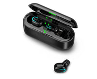 HKM-773779 Q32-1 LED Bluetooth 5.0 Binaural Headset with Voice Control and Stereo Sound