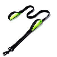 HKM-7738045 Reflective Nylon Dog Leash - Double Thickened, 150cm Length, 2.5cm Width, Multiple Colors Available